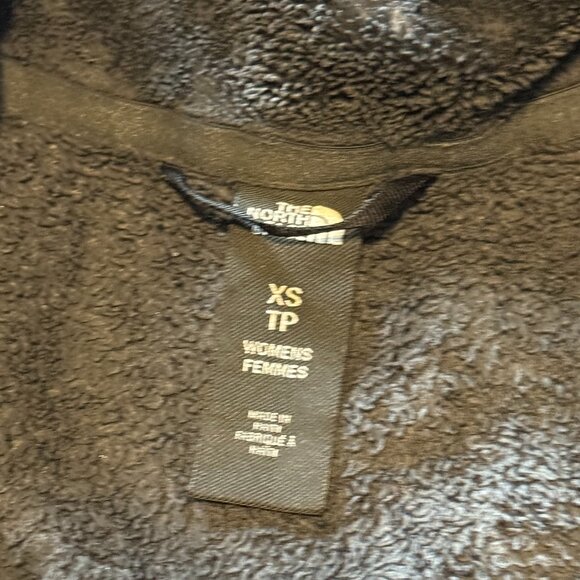 The North Face Women's Fleece Jacket XS Black Soft Zip Up Outdoor Layer - Picture 3 of 5